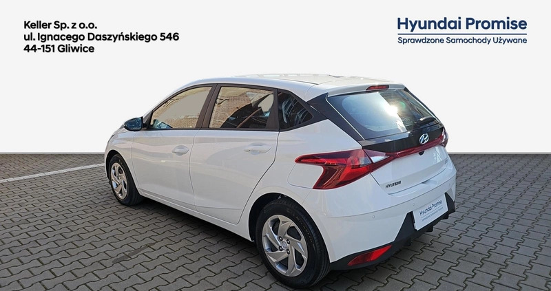 Hyundai i20 cena 75900 przebieg: 7100, rok produkcji 2023 z Brwinów małe 407